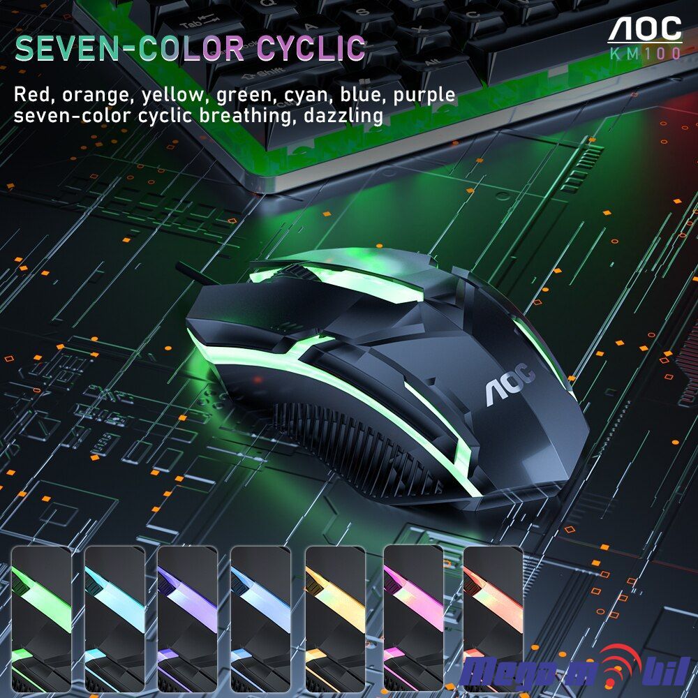 Tastatura za kompjuter AOC KM100 USB Combo