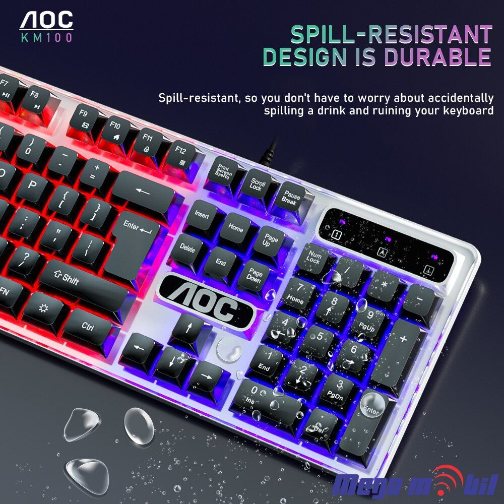 Tastatura za kompjuter AOC KM100 USB Combo