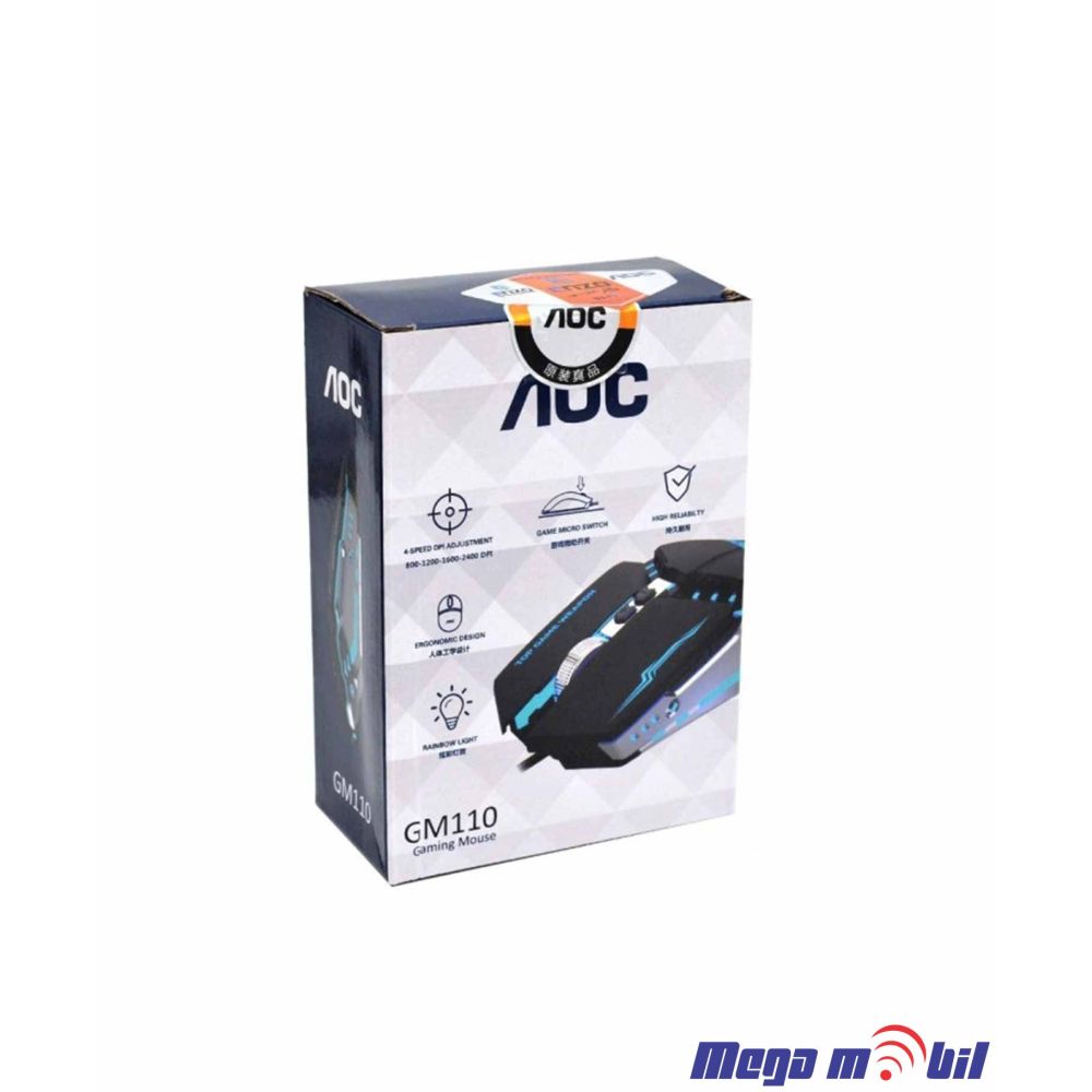 Gluvce AOC GM110 USB Gaming