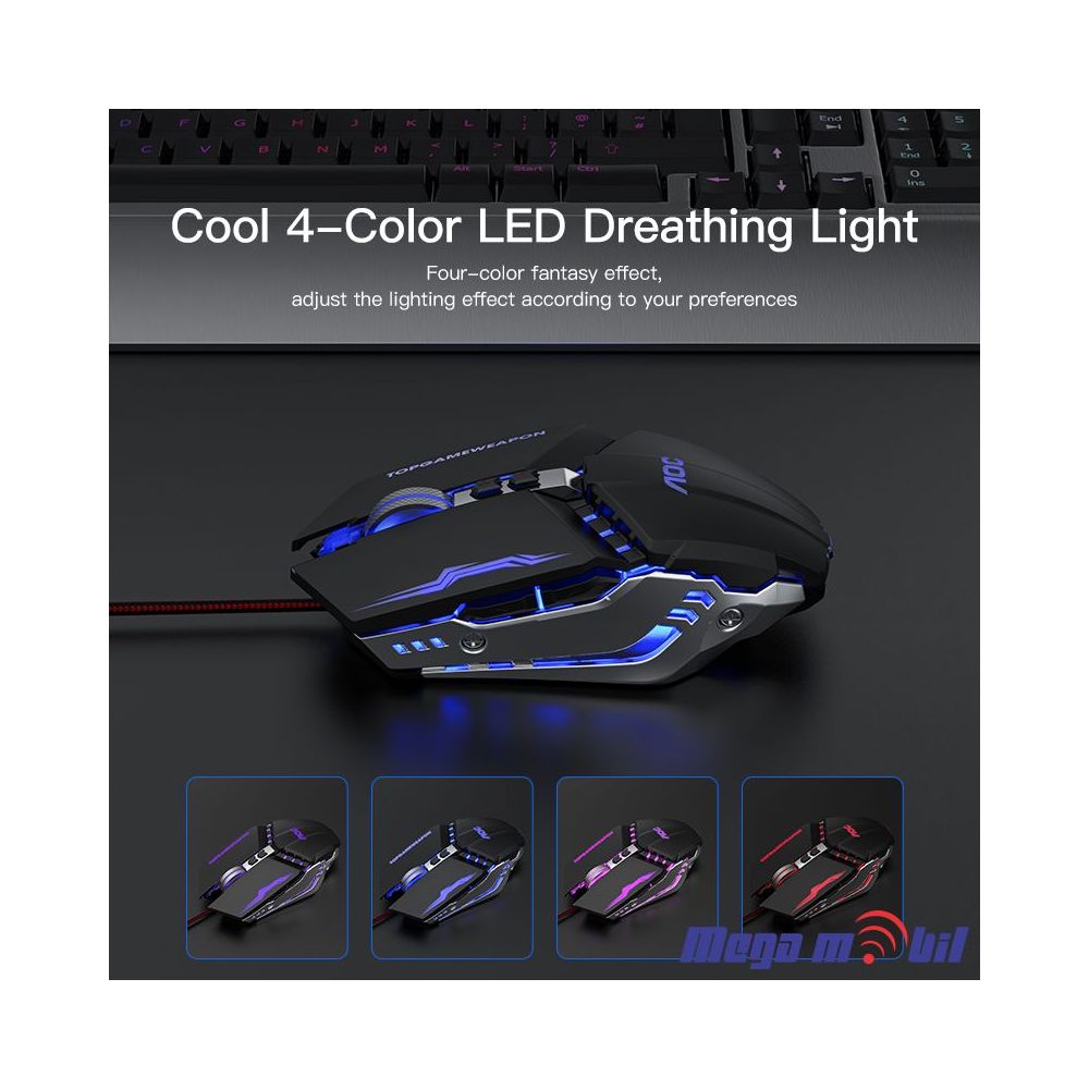 Gluvce AOC GM110 USB Gaming
