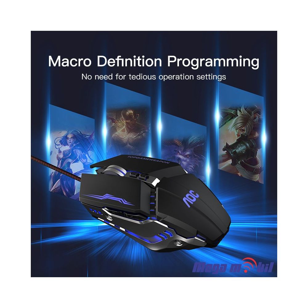 Gluvce AOC GM110 USB Gaming
