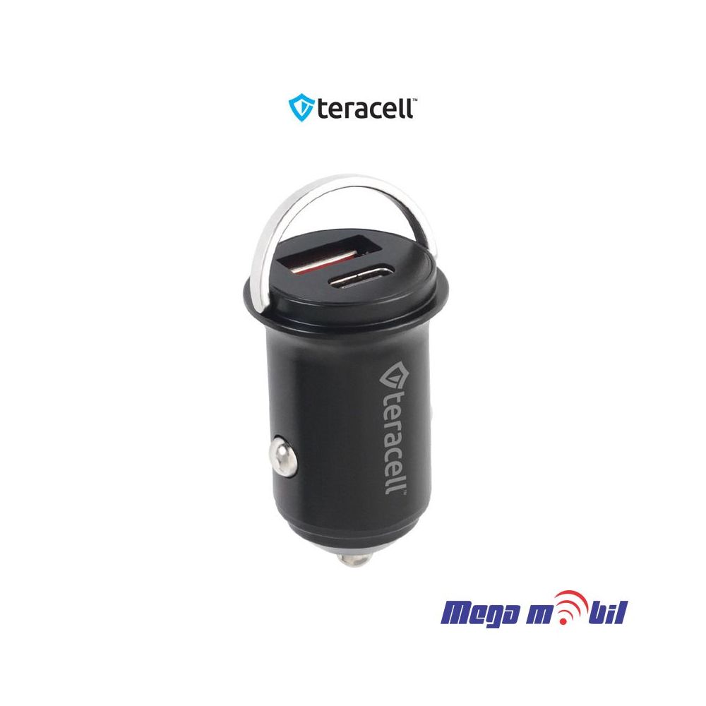 Polnac 12V/24V Type C PD Teracell Evolution TC-13 PD 30W + USB QC3.0 18W, 48W (total) black