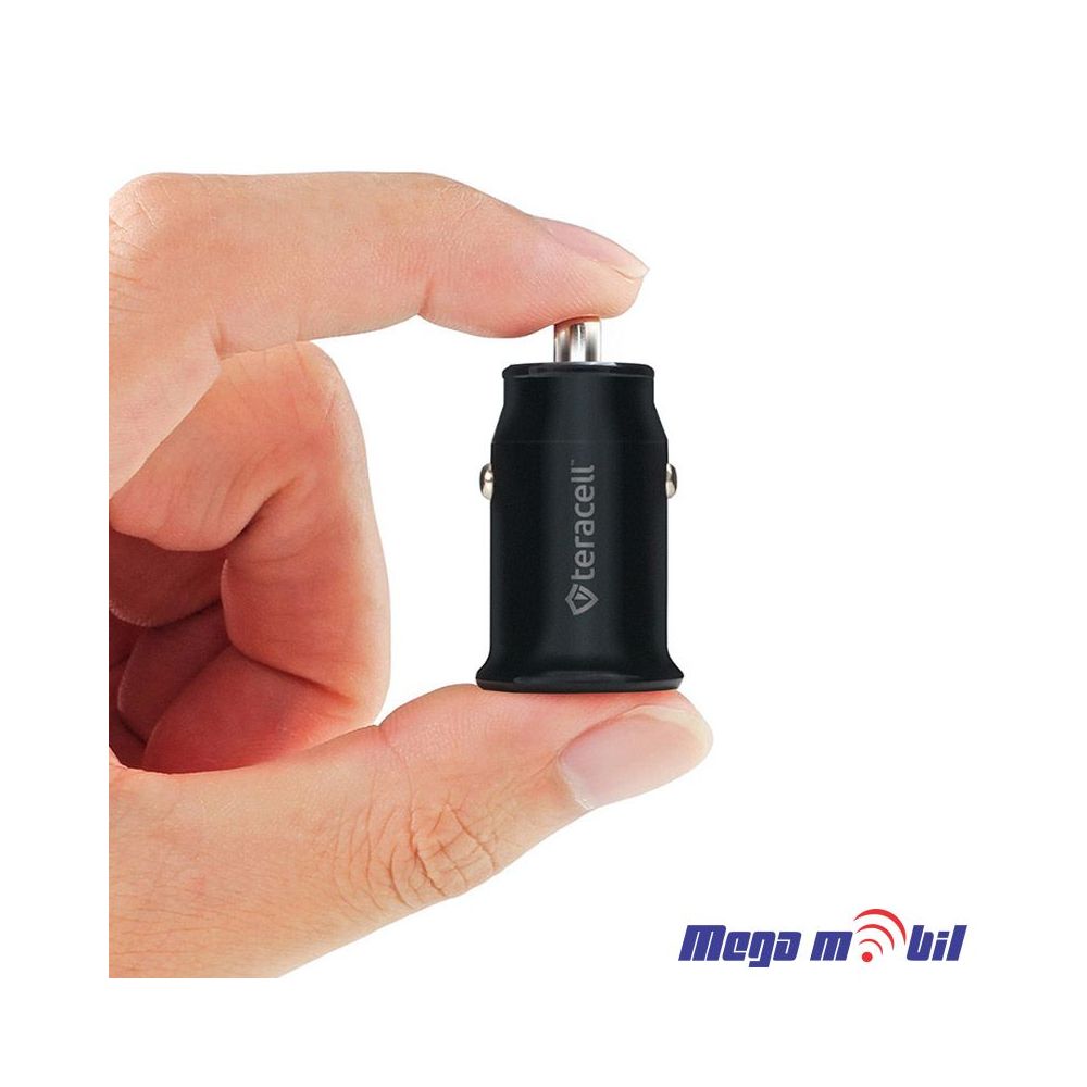 Polnac 12V/24V Micro Teracell Evolution TC-10 PD 20W, USB QC3.0 15W black.