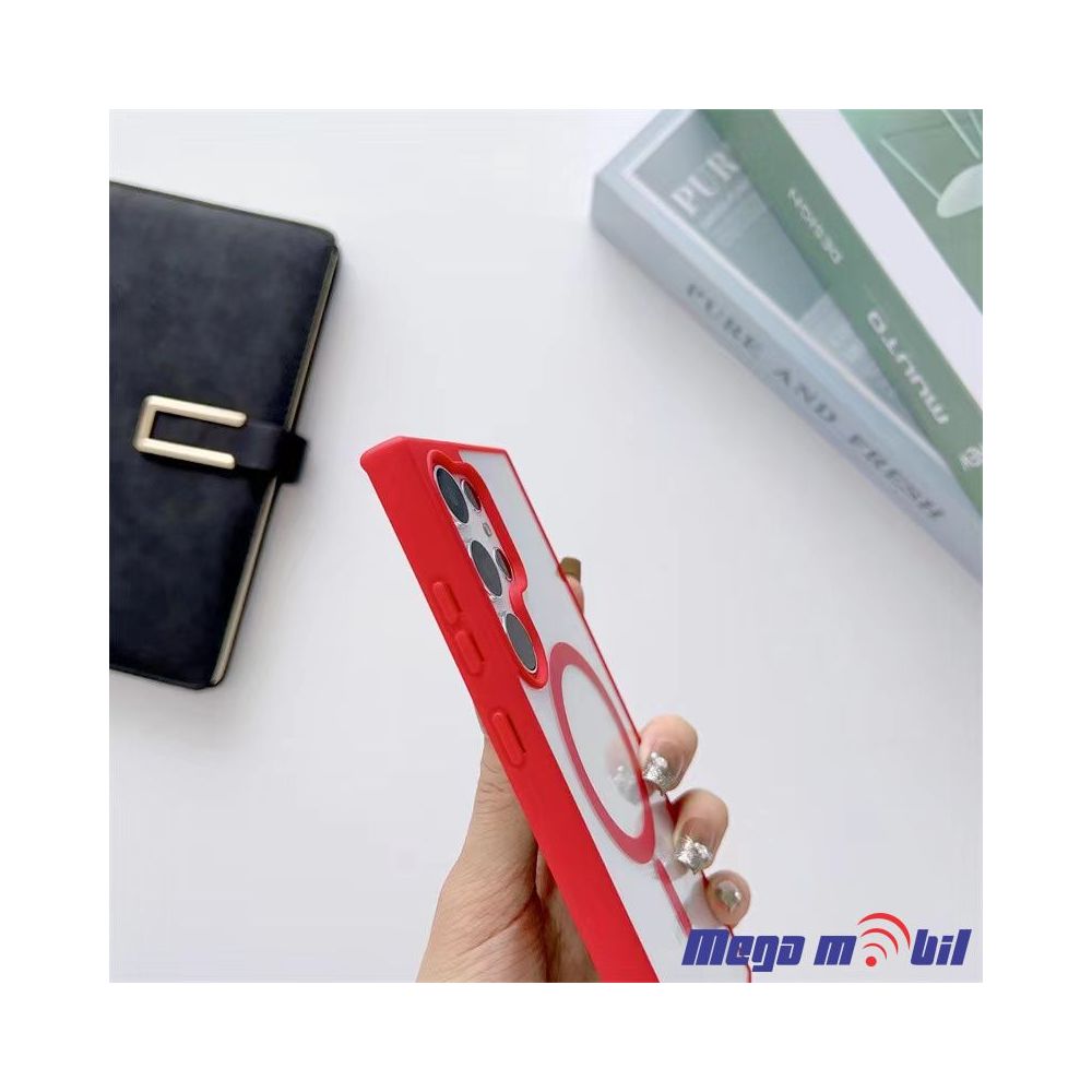 Futrola Samsung S23 Magsafe TPU red