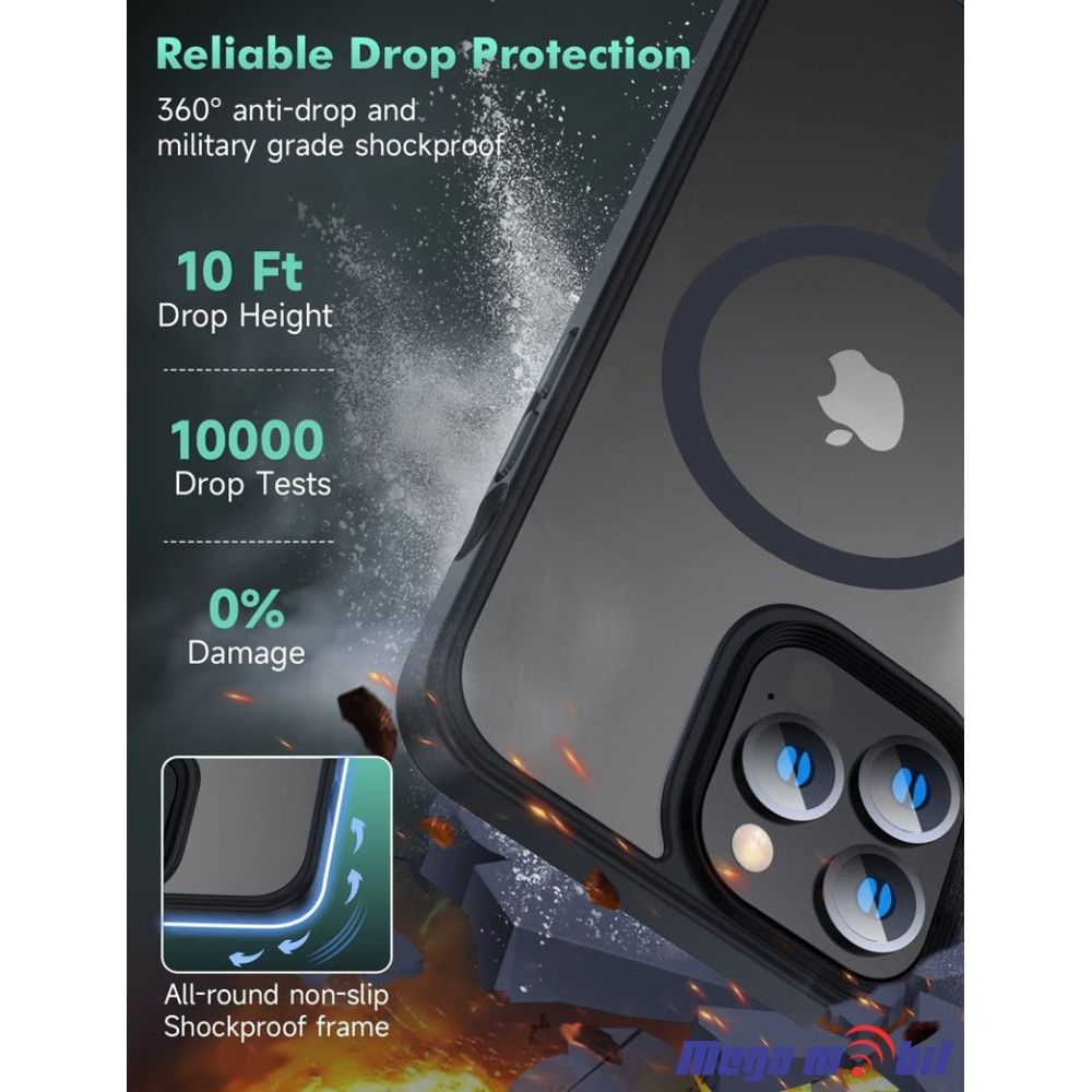 Futrola iPhone 15 Pro Magsafe MAT black