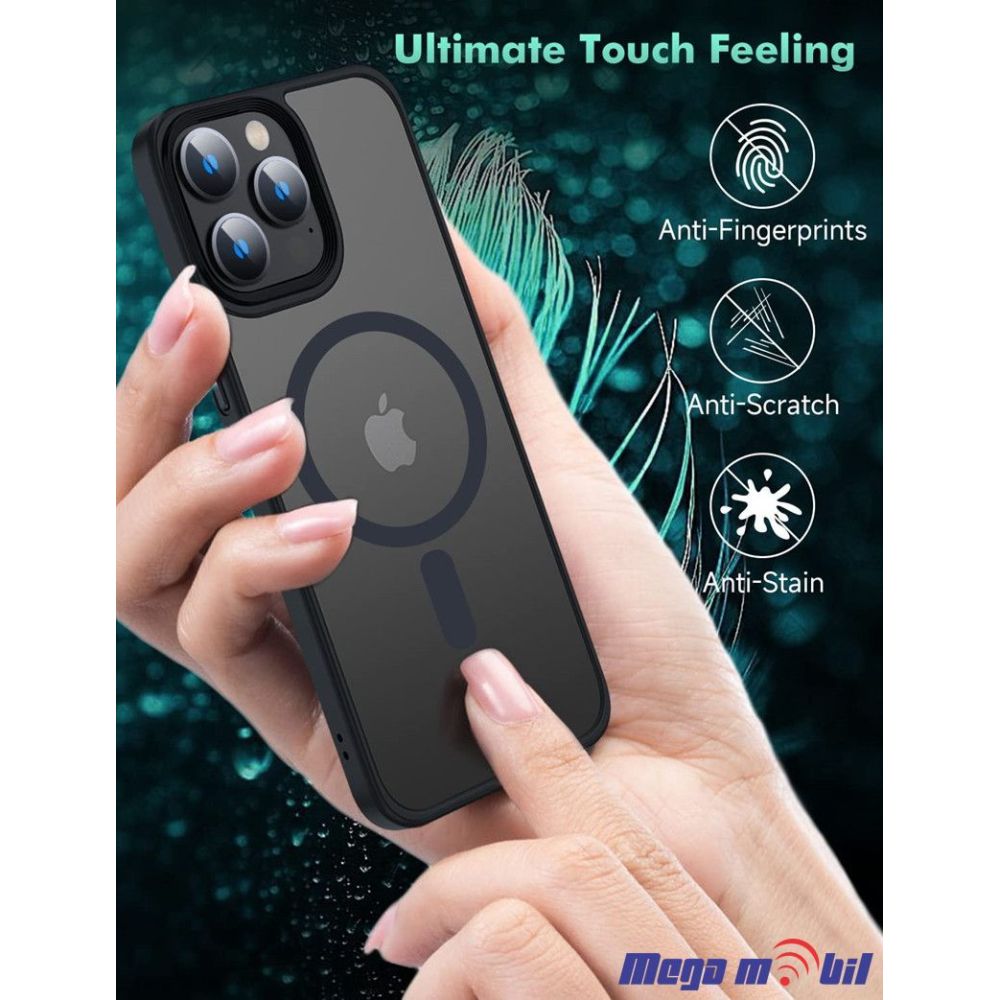 Futrola iPhone 15 Pro Max Magsafe MAT dark green