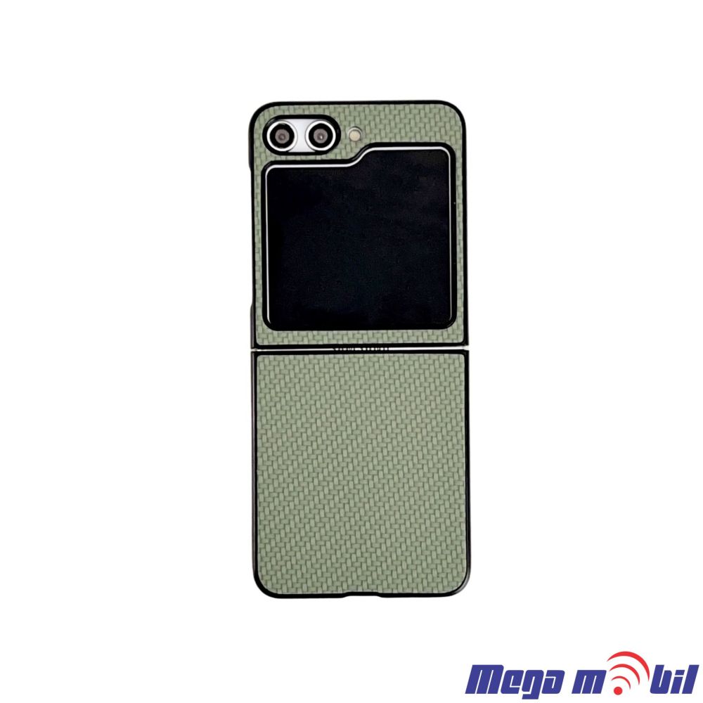Futrola Samsung Galaxy Z Flip 5 Carbon green (predna i zadna)