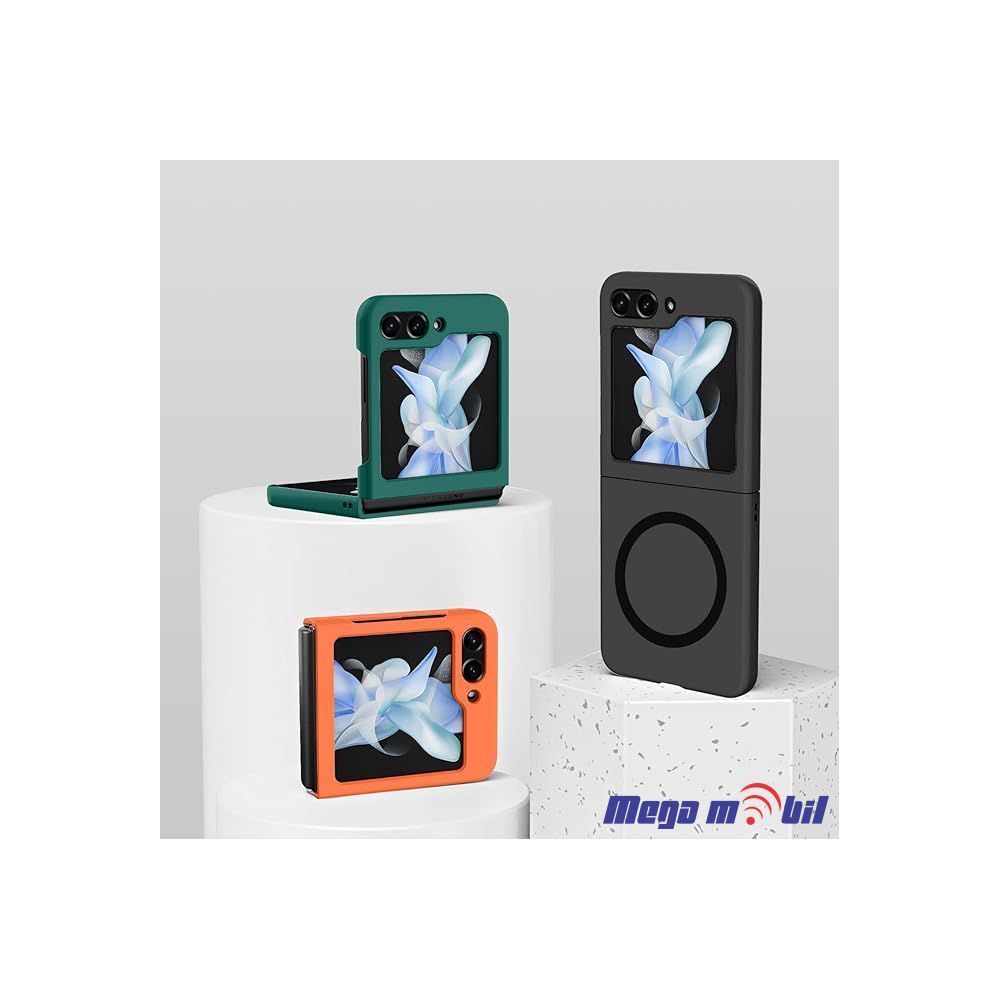 Futrola Samsung Galaxy Z Flip 5 Magsafe color light green (predna i zadna)
