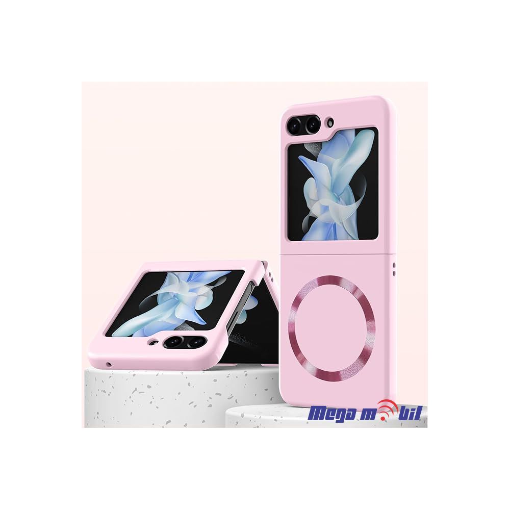 Futrola Samsung Galaxy Z Flip 5 Magsafe color light pink (predna i zadna)