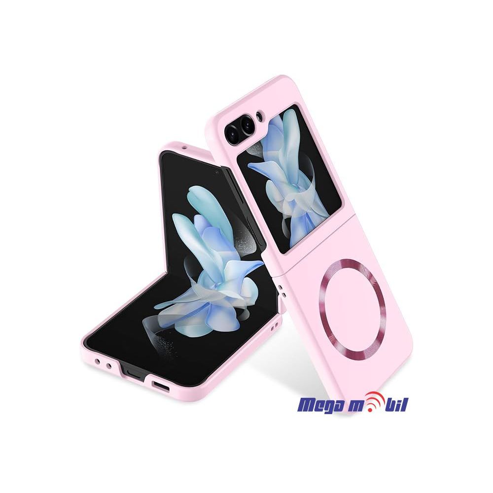 Futrola Samsung Galaxy Z Flip 5 Magsafe color light pink (predna i zadna)