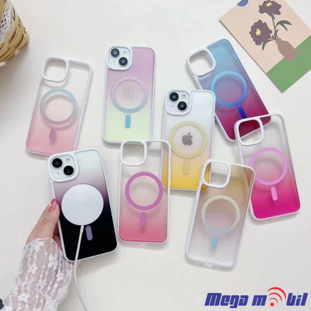 Futrola iPhone 15 Plus Magsafe Rainbow Tip6
