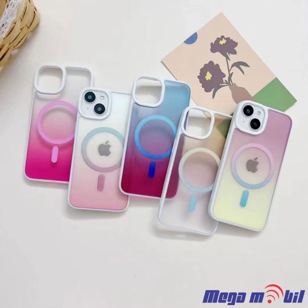 Futrola iPhone 15 Pro Magsafe Rainbow Tip2