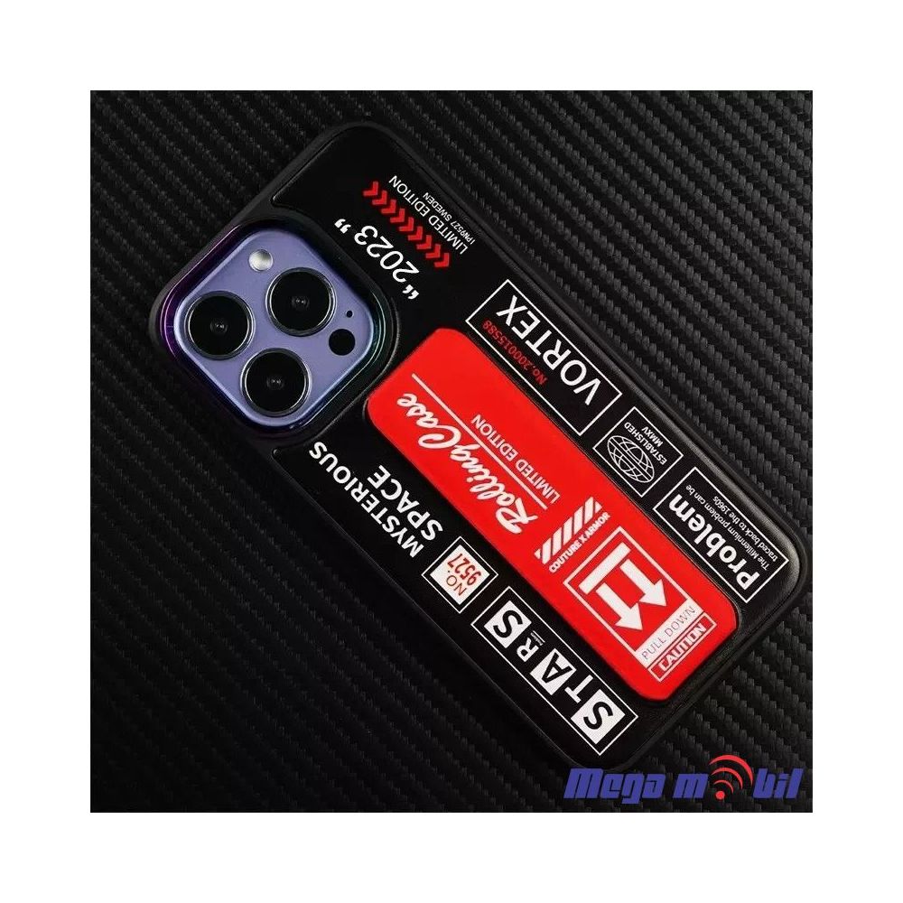 Futrola iPhone 15 Pro Silicone Stand red