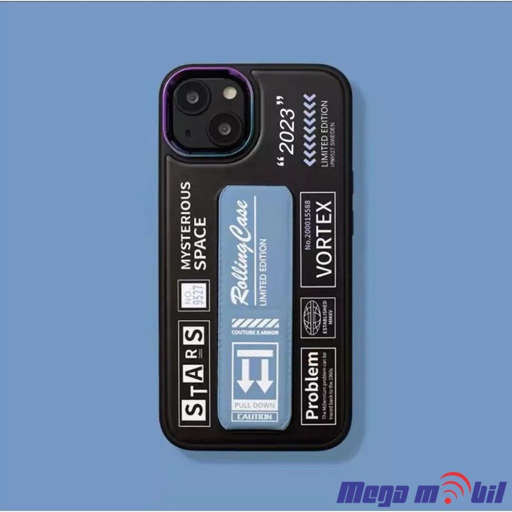 Futrola iPhone 13 Pro Max Silicone Stand red.