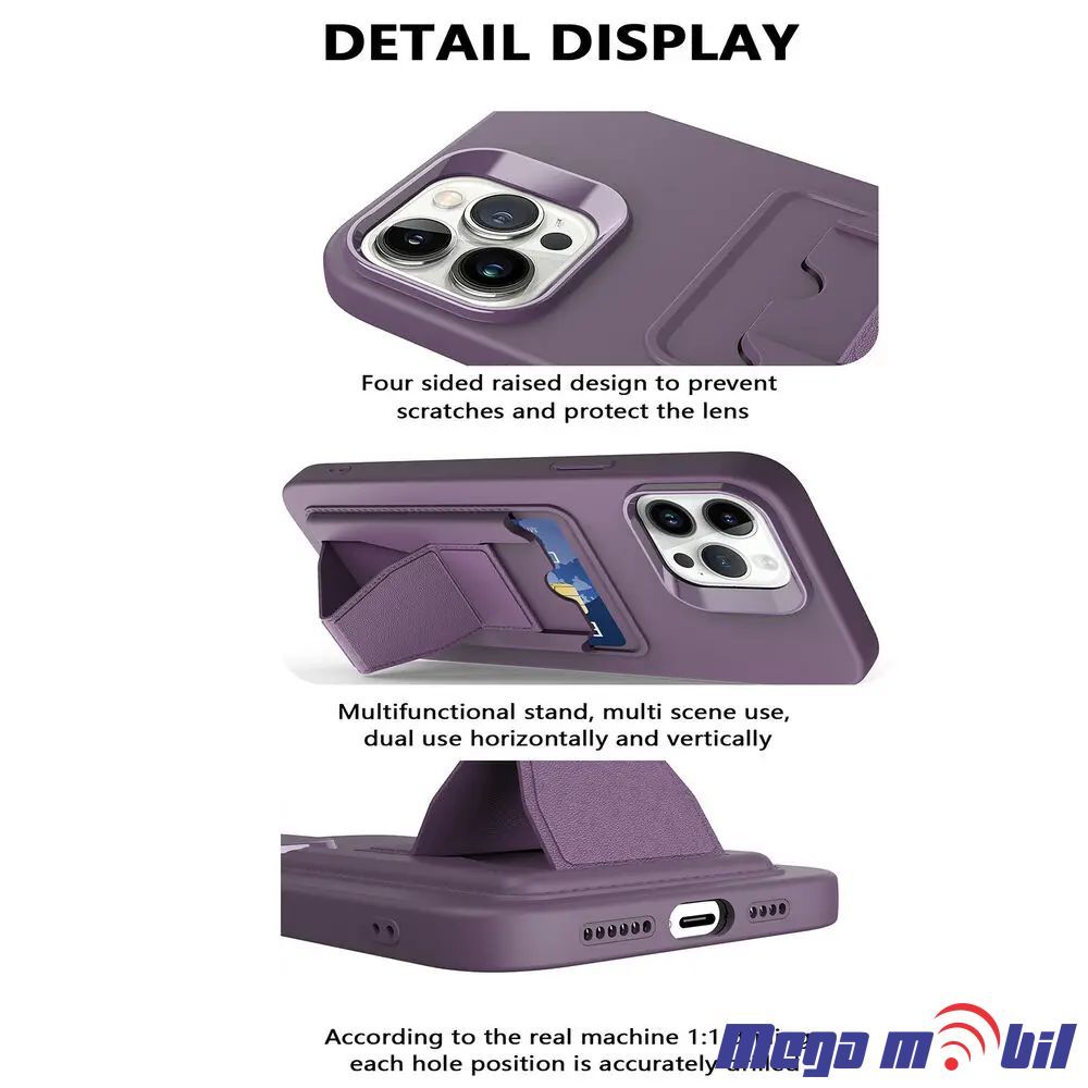 Futrola iPhone 15 Pro Max Silicon Pocket black