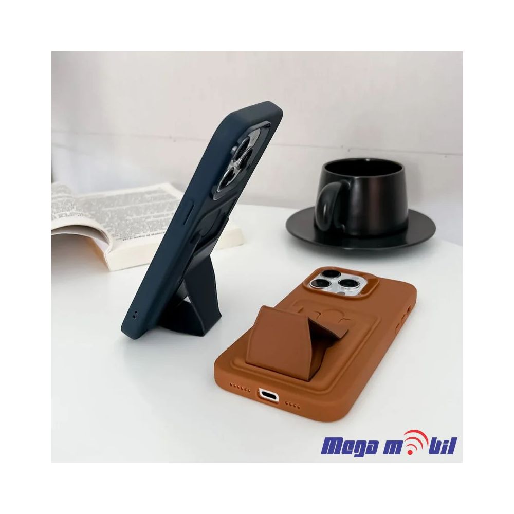 Futrola iPhone 14 Plus/ 15 Plus Silicon Pocket black