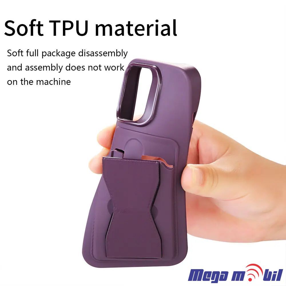 Futrola iPhone 14 Pro Max Silicon Pocket purple