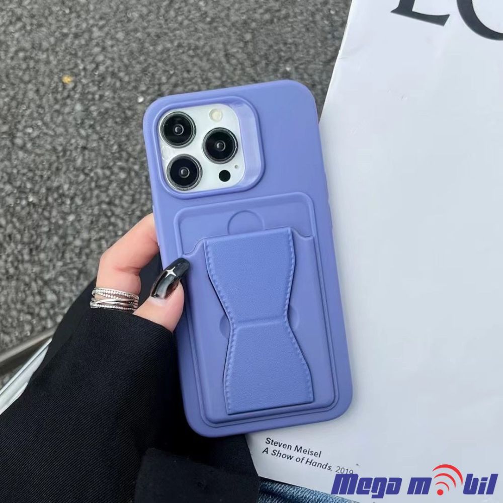 Futrola iPhone 14 Pro Max Silicon Pocket purple