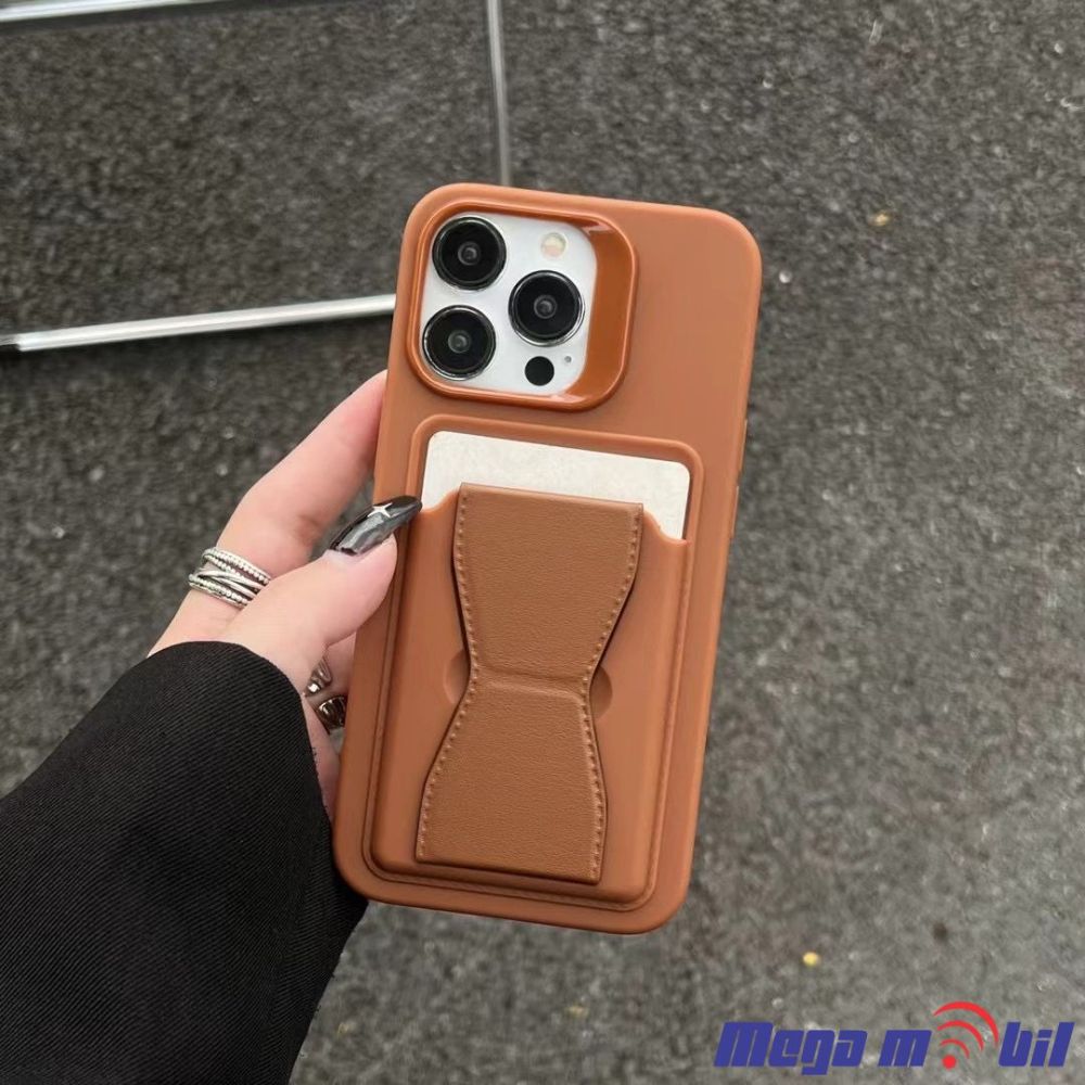Futrola iPhone 11 Silicon Pocket purple