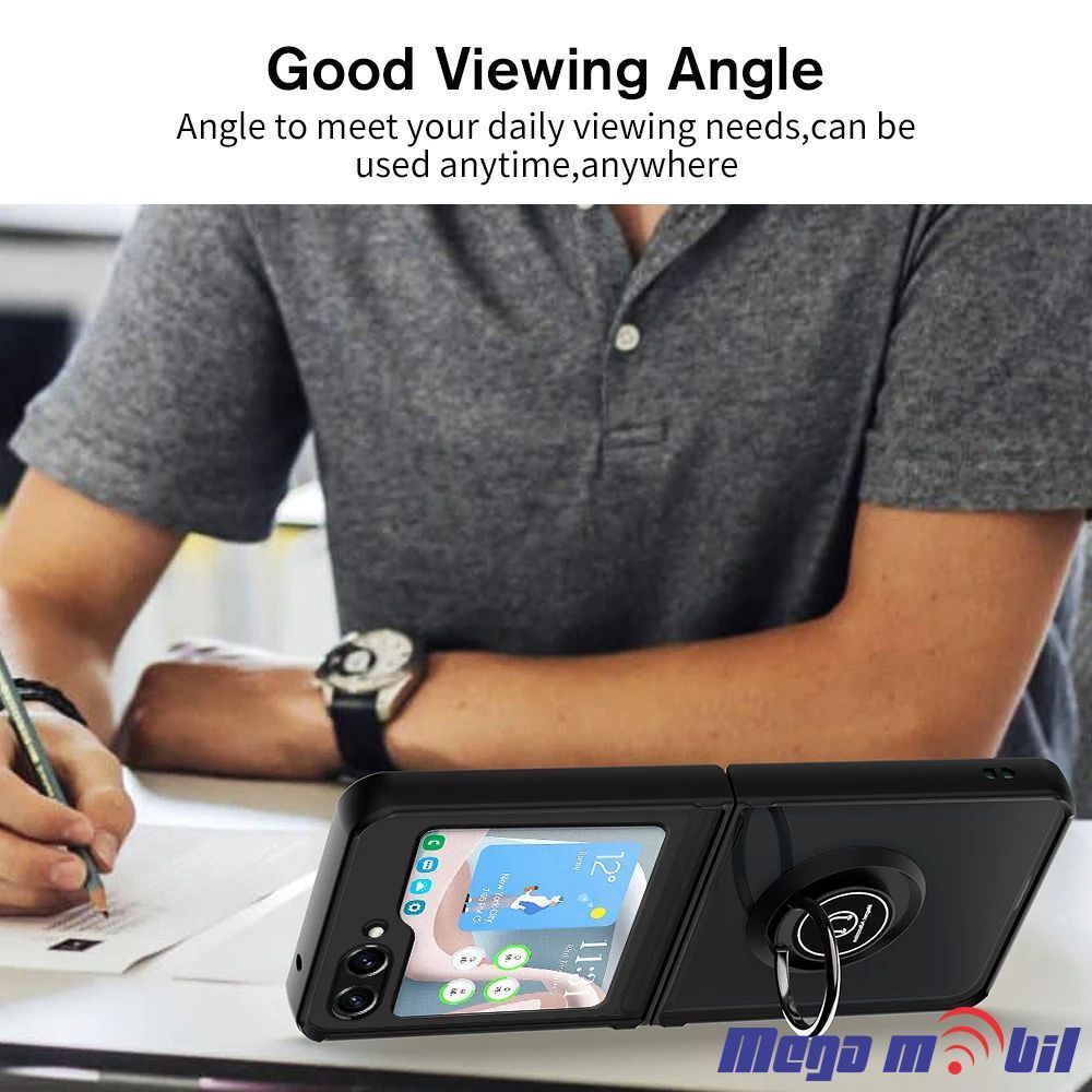 Futrola Samsung Galaxy Z Flip 5 Magnetic Ring black