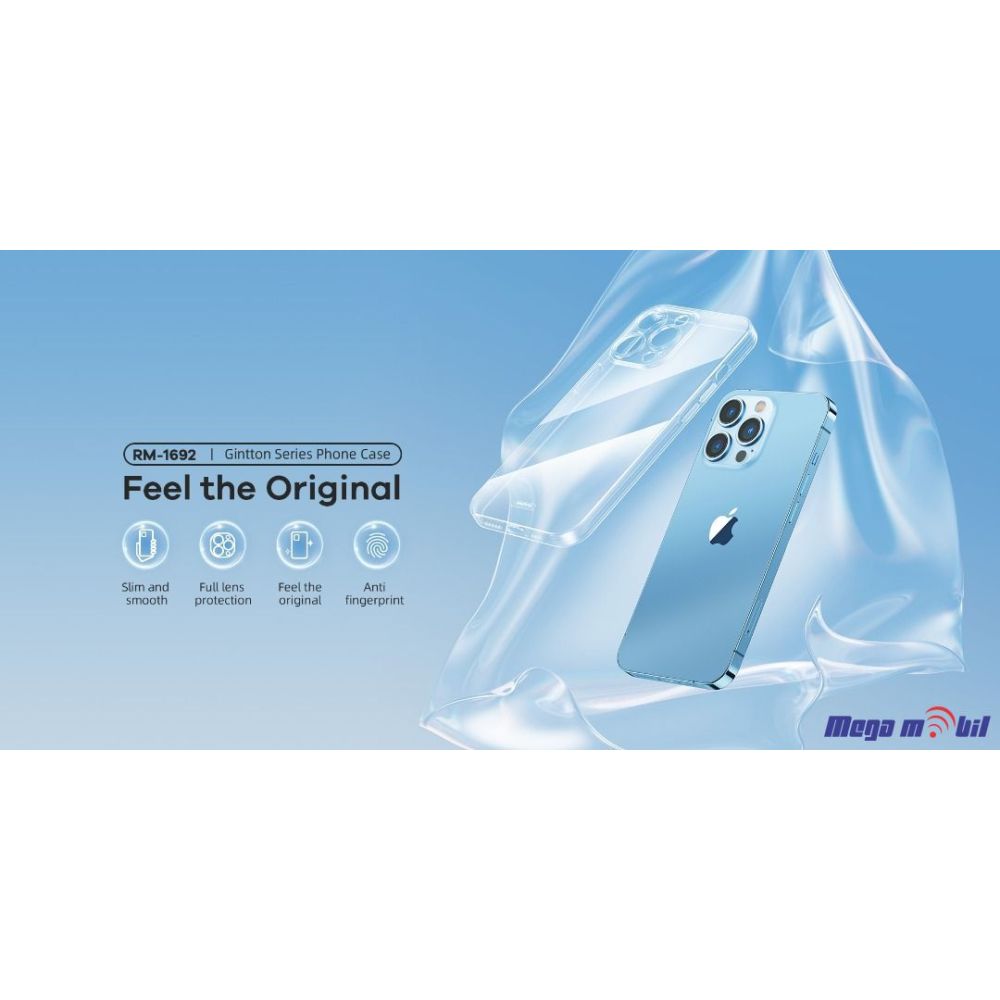 Futrola iPhone 15 Pro Max Remax Gintton RM-1692 transparent