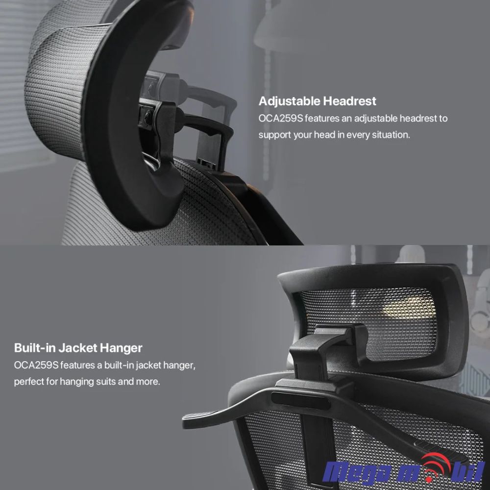 Office chair Fantech OC-A259S black