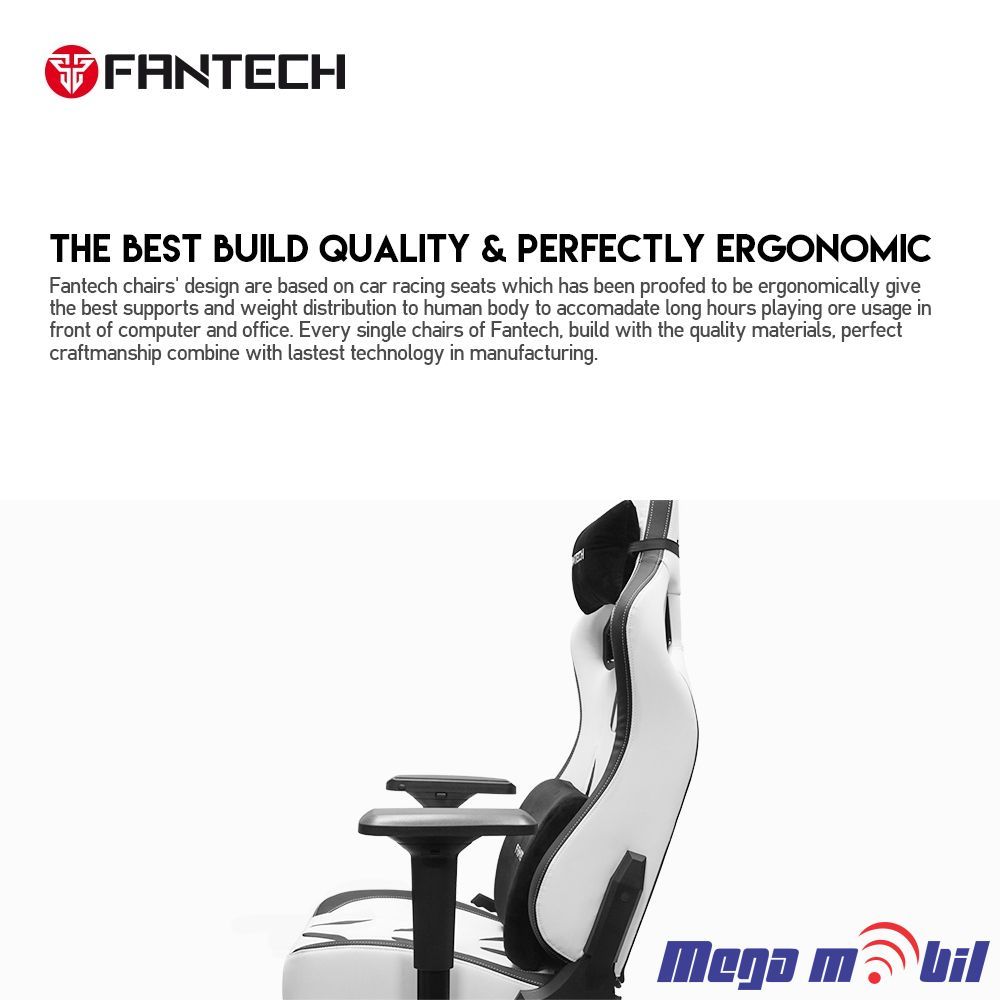 Gaming chair Fantech GC283 Alpha black