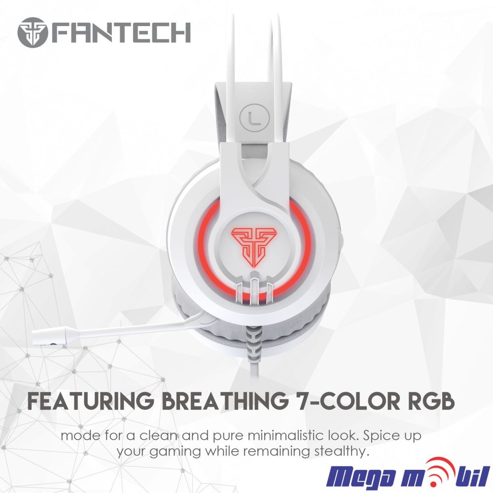 Slusalki Fantech Gaming HG20 CHIEF II white