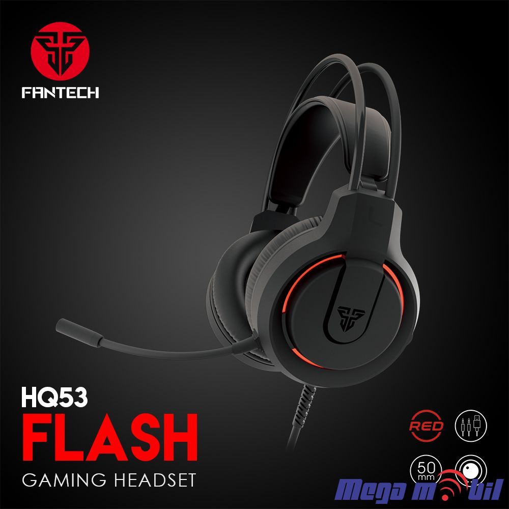 Slusalki Fantech Gaming HQ53 Flash black