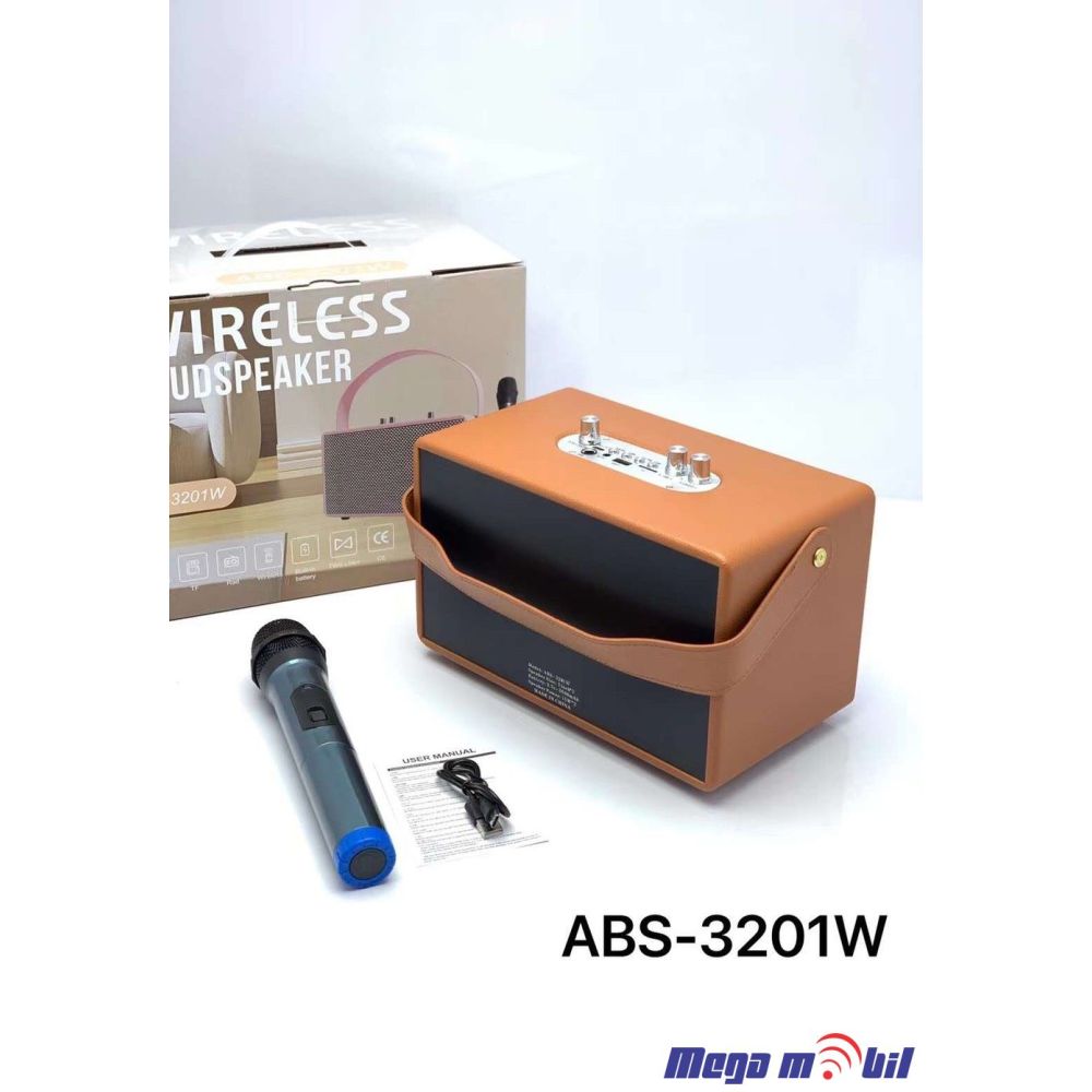 Zvucnik Bluetooth Karaoke ABS-3201W Blue