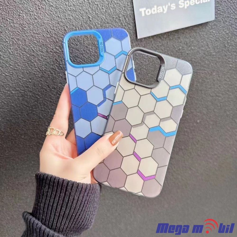 Futrola Samsung A53 5G/ A536B Honeycomb silver.