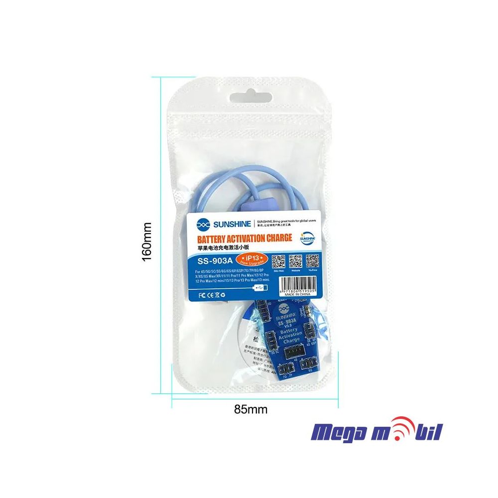 Plocka za aktivacija na baterii iPhone 5G-14 Pro max SS-903A