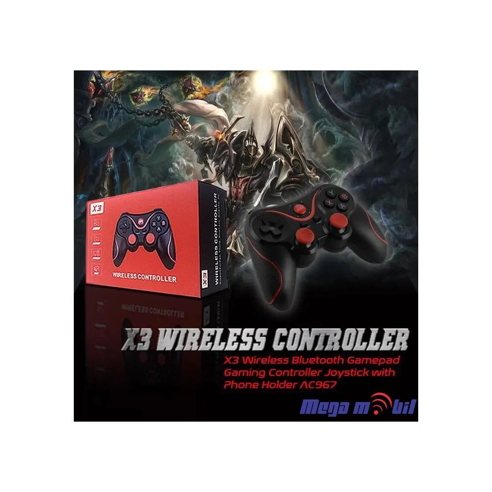 Joystick za PS3/ PS4/ Phone Wireless X3 black