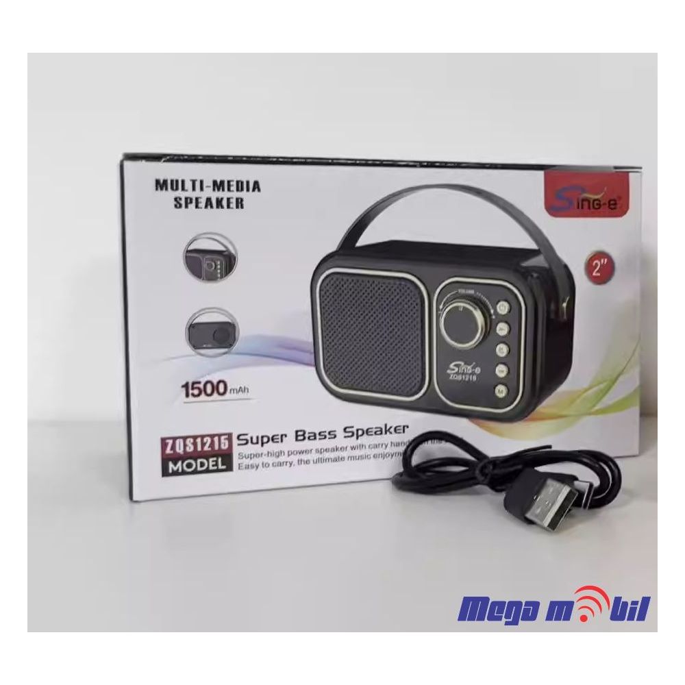 Zvucnik Bluetooth ZQS1215 Green