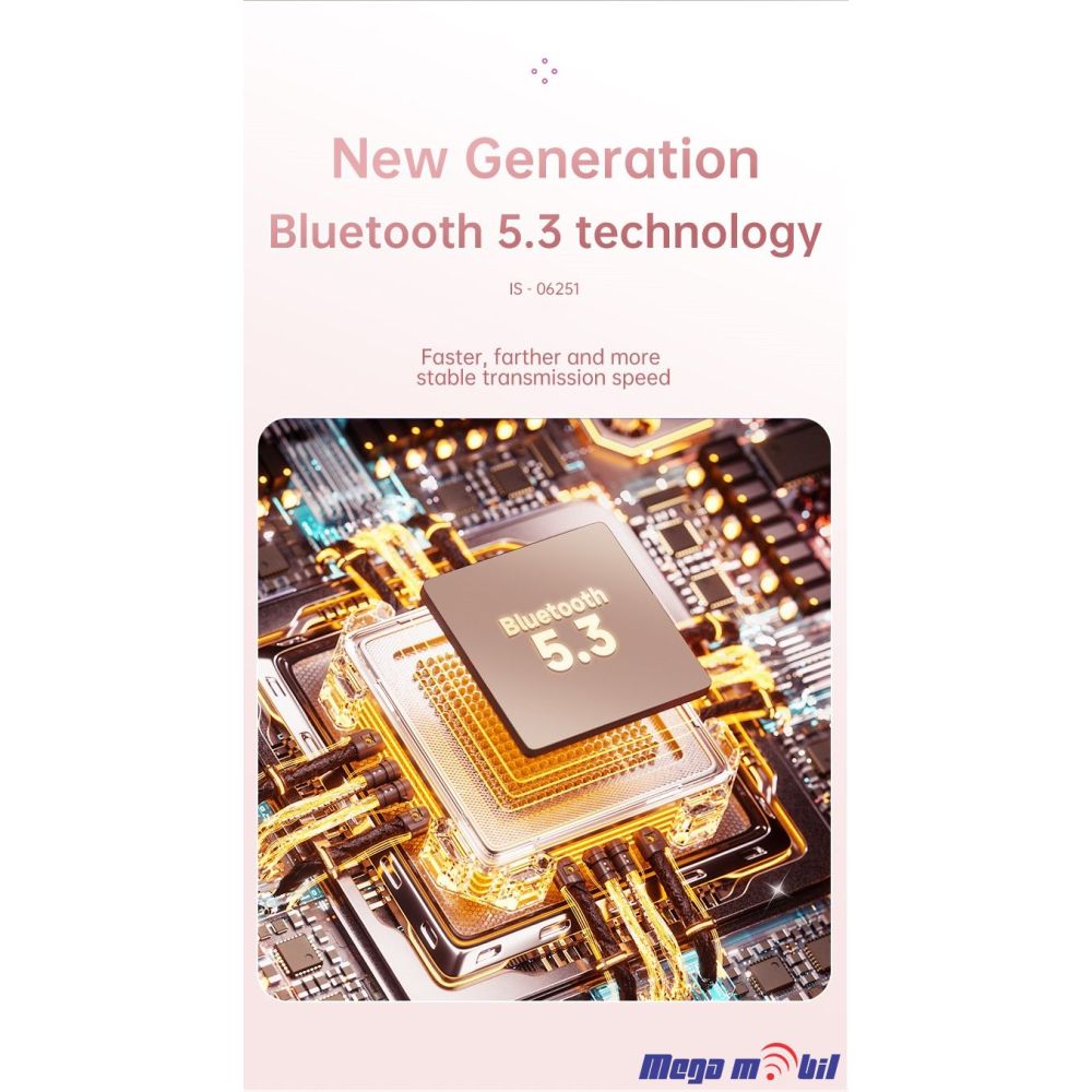 Slusalki Bluetooth YBY-06251 black/brown