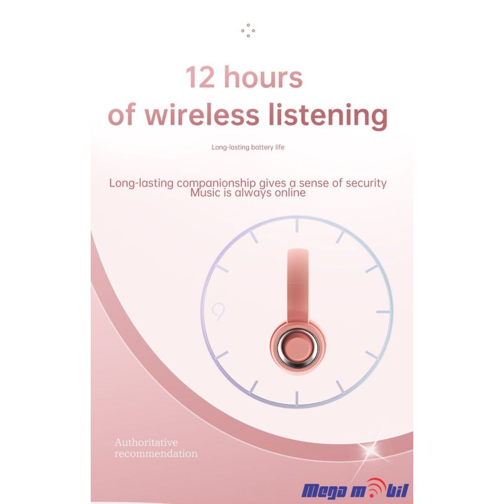 Slusalki Bluetooth YBY-06251 black/brown
