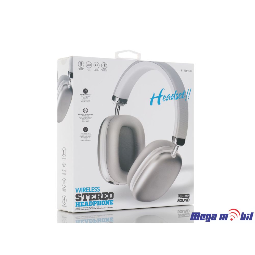 Slusalki Bluetooth SY-BT1632 white