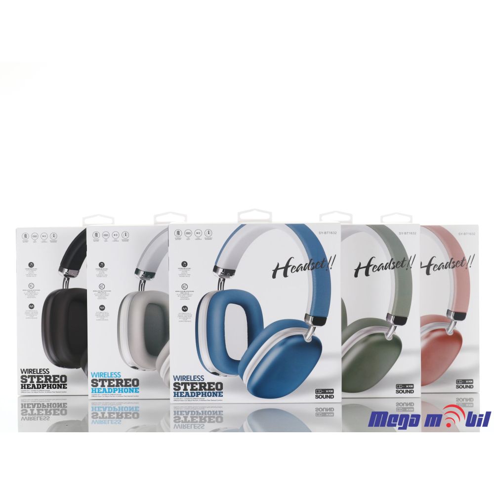 Slusalki Bluetooth SY-BT1632 blue