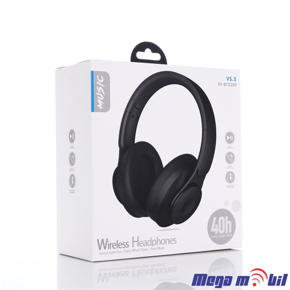 Slusalki Bluetooth SY-BT2209 black