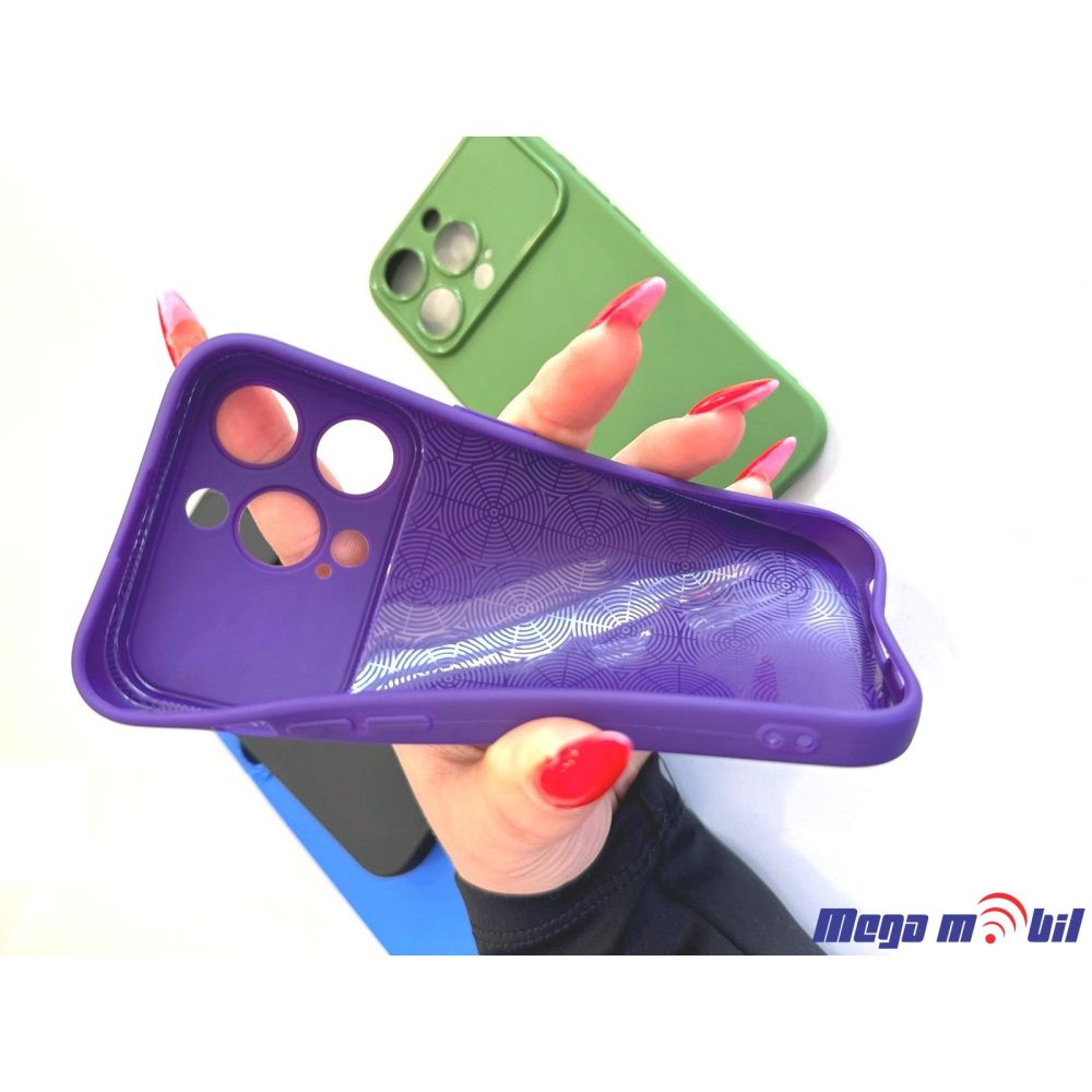 Futrola iPhone 14 Glossy frame green