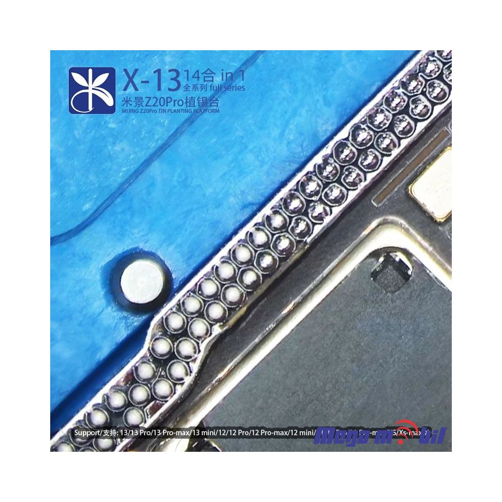 Resetka za BGA iPhone X-15 Pro Max Mijing Z20 Pro Middle frame rebaling platform