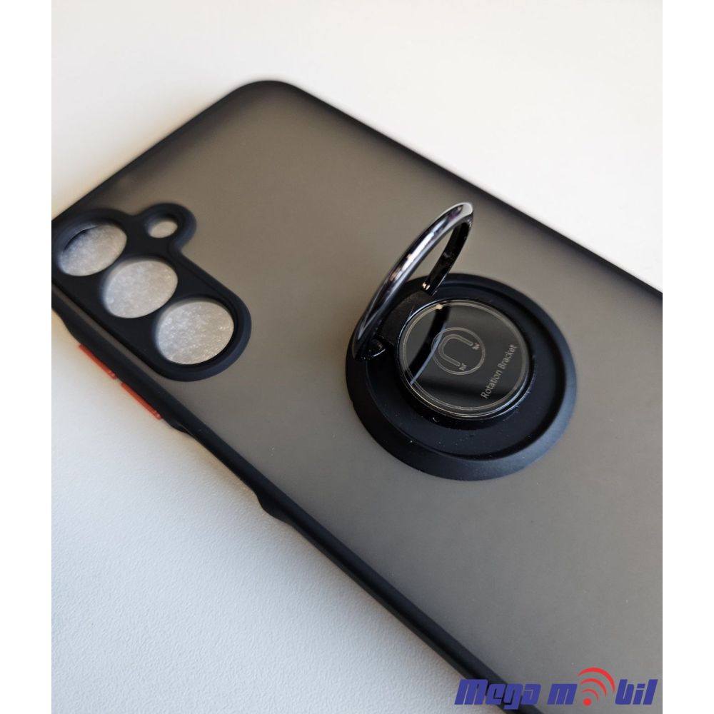 Futrola Samsung A25/ A256B Matte Magnetic Ring black
