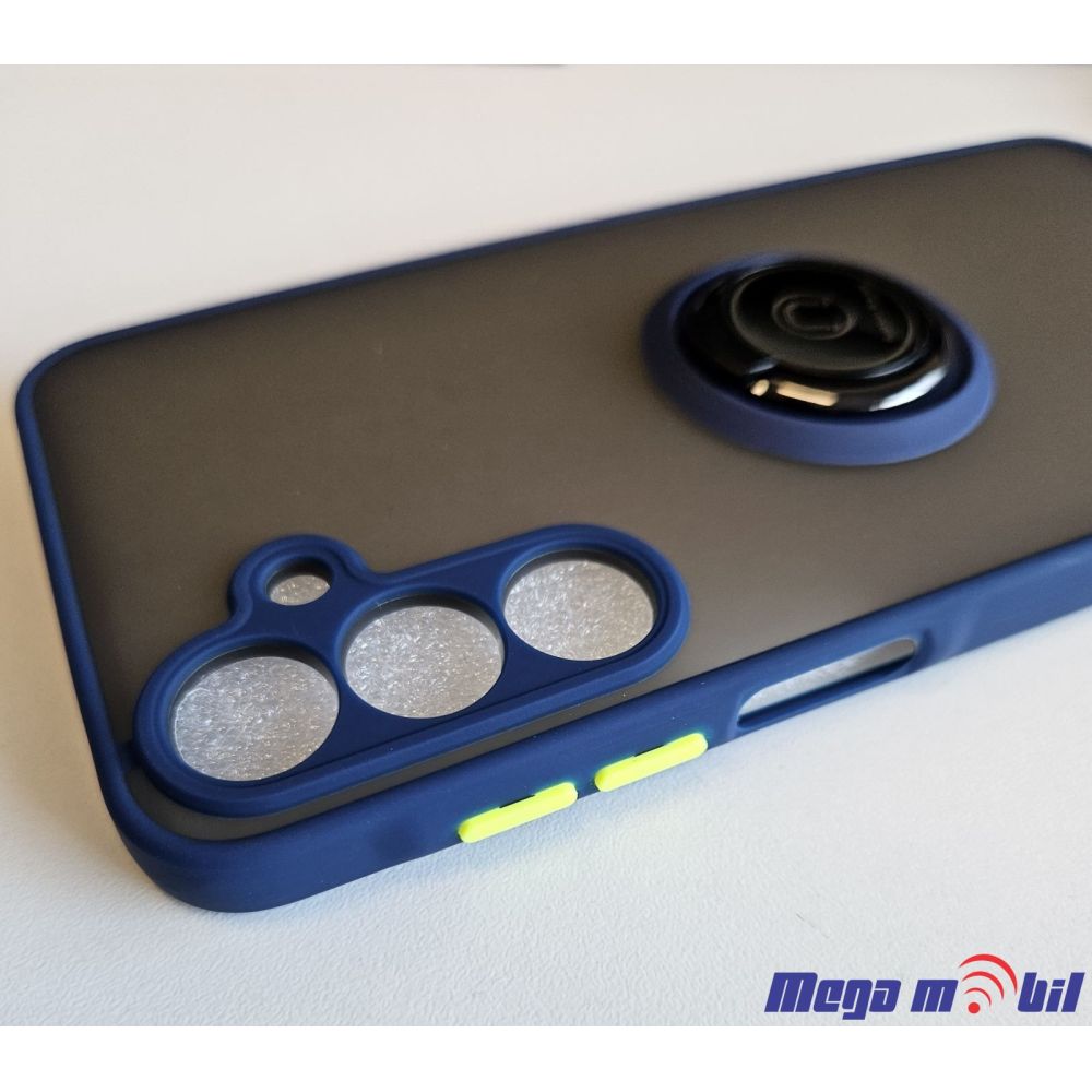 Futrola Samsung A25/ A256B Matte Magnetic Ring blue