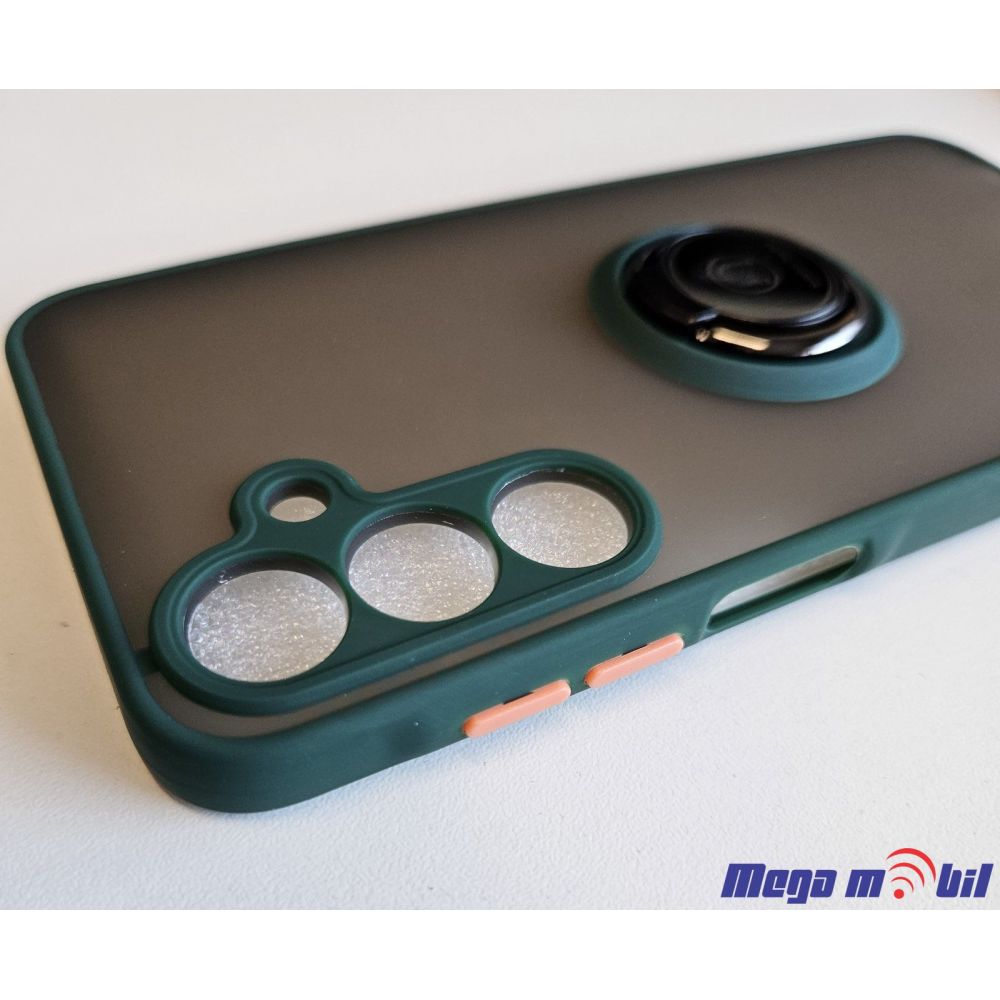 Futrola Samsung A25/ A256B Matte Magnetic Ring green