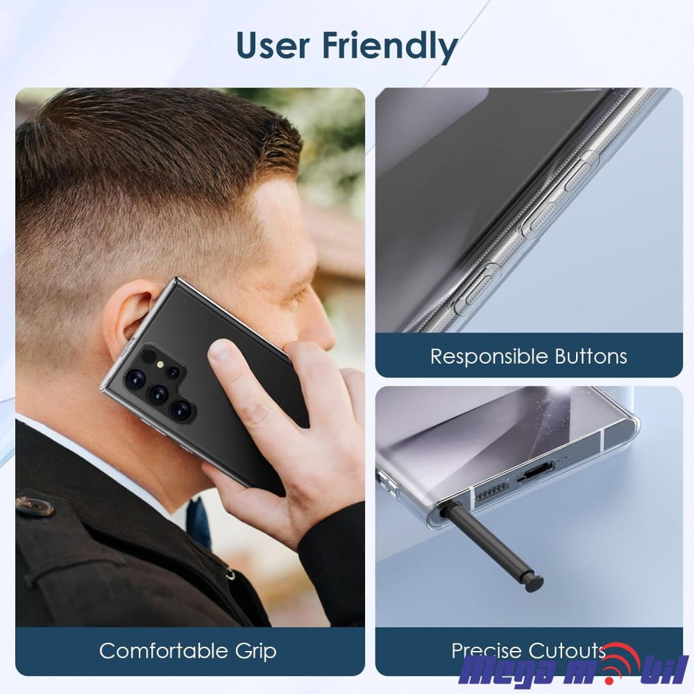 Futrola Samsung S24 Ultra Pure Crystal transparent