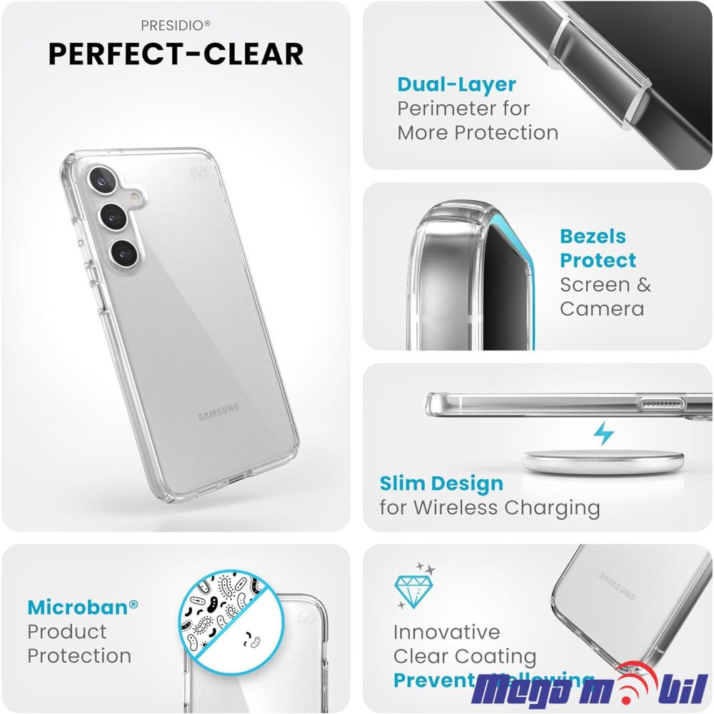 Futrola Samsung S24 Pure Crystal transparent
