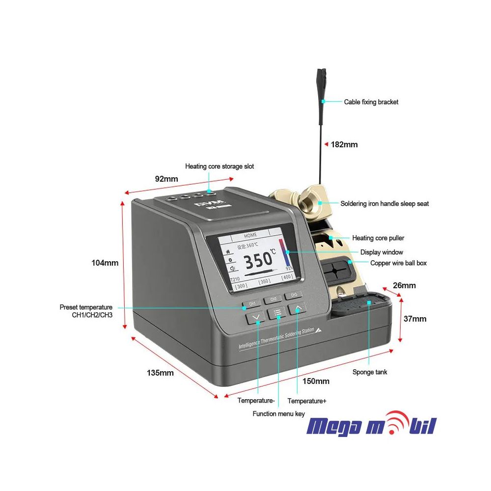 Letkum GVM H3 3 in 1 Smart soldering