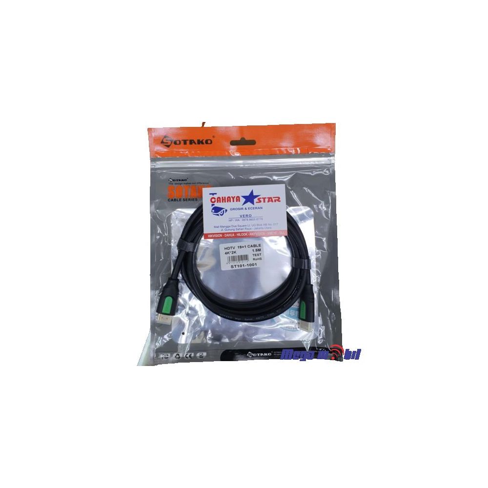 Kabel HDMI 3m 4K/60hz ARC Support