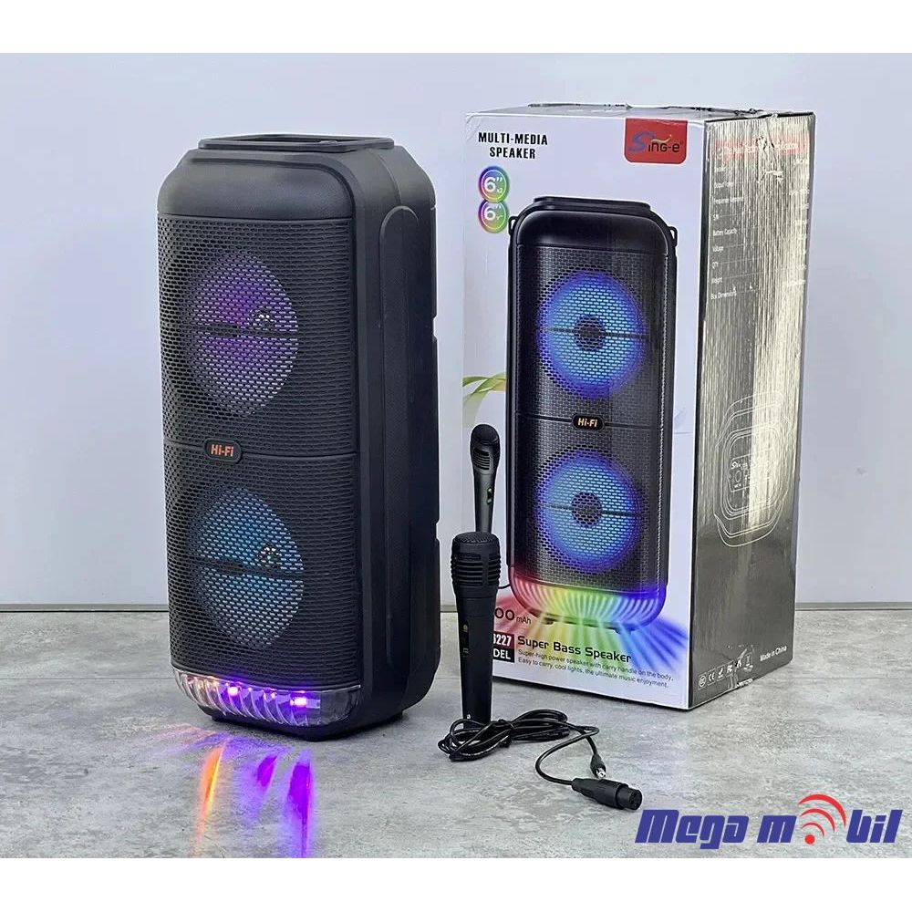 Zvucnik Bluetooth Karaoke ZQS6227