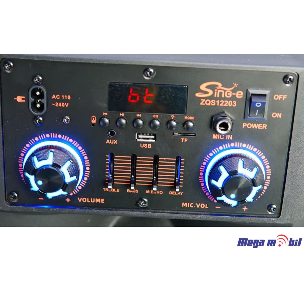 Zvucnik Bluetooth Karaoke ZQS12203